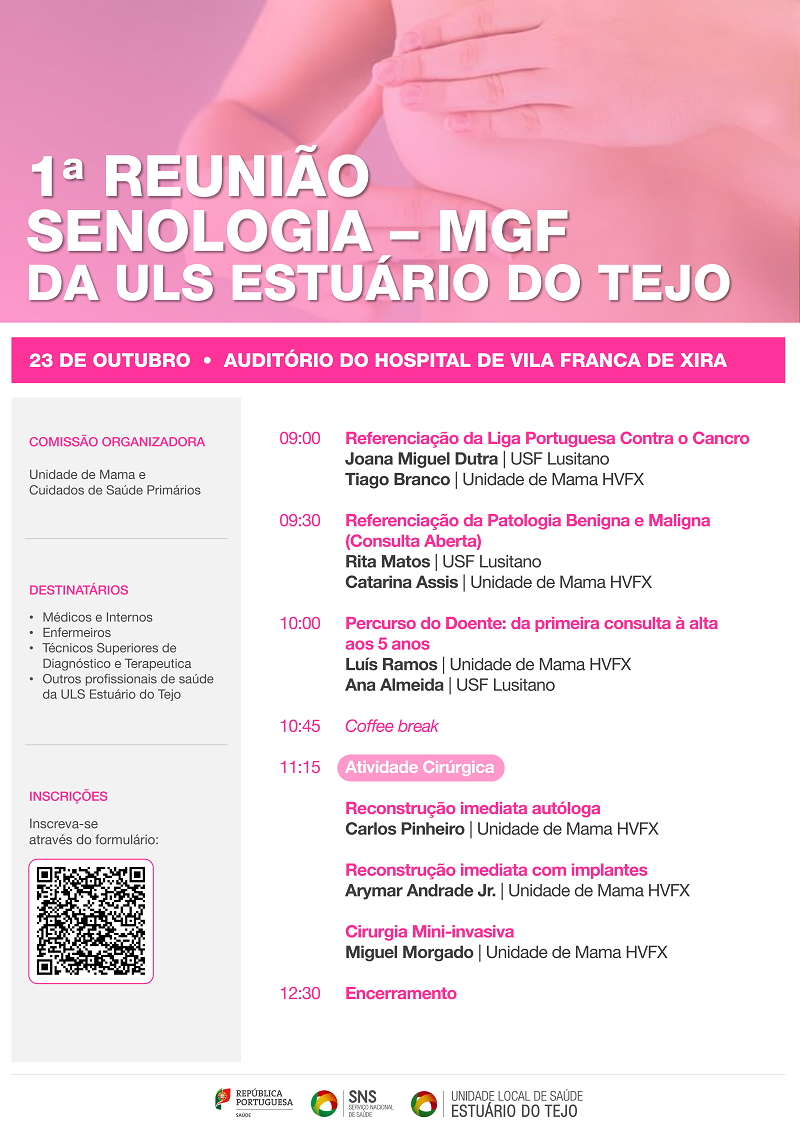 hospital-de-vila-franca-de-xira-1ª Reunião Senologia-MGF da ULS Estuário do Tejo
