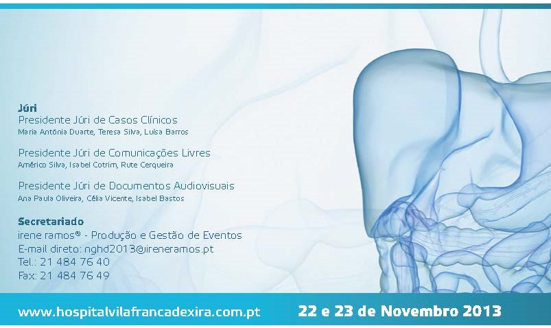 hospital-de-vila-franca-de-xira-XXVIII Reunião Anual do Núcleo de Gastrenterologia dos Hospitais Distritais