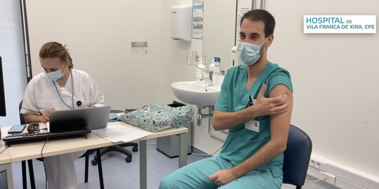 hospital-de-vila-franca-de-xira-Profissionais do HVFX vacinados